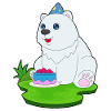 Gâteau d’anniversaire ours polaire