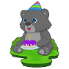 Panther Birthday Cake