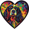 Cocker Spaniel Dog Heart Love