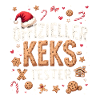 Official Cookie Tester Christmas Cookie