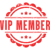Vip Member Stempel