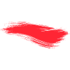 Brushstroke Line Red