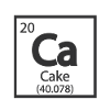 Cake Element Periodic Table