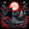 Night Cat Wonderland 5