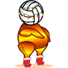 CHRISTMAS VOLLEYBALL ROAST CHICKEN