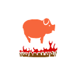 Funny Pig Roast Lovers