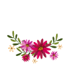 Squirrel With Flowers