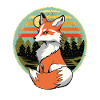 Retro Fox Foxes Vintage 80s 90s Vixen