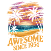 Awesome Since 1954 Beach Sunset