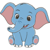 MIGNON BÉBÉ ÉLÉPHANT