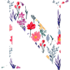 Personalisierter Blumenbuchstabe n - Geschenkidee