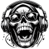 DJ Laughing Skull Casque