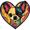 Chihuahua Dog Heart Love