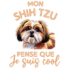 Chien mignon shih tzu