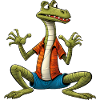 Lizard Yogi