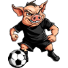 Piggy Football / Footballer Piggy