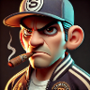 Angry man