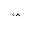 2025 Heart Symbol