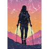 hiking hiker