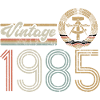 Vintage 1985 Limited Edition - verjaardag DDR