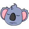 Koala Head Animal Tired
