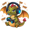 Gamer Dragon Gaming Enfants