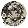 Koi Fish Harmony Design