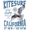Kitesurfing in California