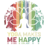Yoga makes me happy