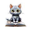 Chat Intello et Café