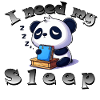 Panda Sleep Schläfrig