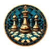 Schach Kreis Brett