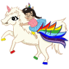 Unicorn-pegasus-Einhorn-rainbow