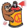 Graffiti Sloth