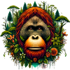 Orangutan Monkey Orangutan