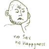 No happiness without sex