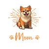 Shiba Inu Groovy Shiba Mom