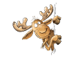 Droll Moose Animal Motif Scandinavia Moose