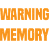 Warning Insufficient Memory 7