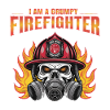 I AM A GRUMPY FIREFIGHTHER