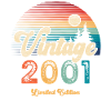 Millésime 2001 Anniversaire Rétro