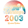 Millésime 2003 Anniversaire Rétro