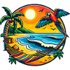 Tropical sunset