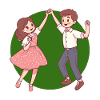 Dancing Couple Dancing