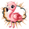 Flamingo Wasservogel