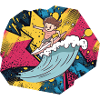 Surfer Surfing Surfer Girl