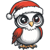 Eule Weihnachten Niedlich