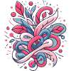 Abstract Floral Pattern
