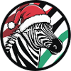 Zebra Weihnachten X-Mas