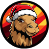 Kamel Weihnachten X-Mas
